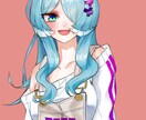 歌ってみた動画などにも使えるイラスト制作します お客様の要望に沿った幅広く使える一枚絵お描きします！！ イメージ5