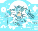 高品質なごちゃっとかわいいイラストを描きます 初めての方やお試しでやりたい人におすすめ！！ イメージ7