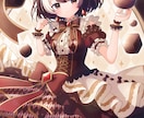 スピード納品・最短即日！可愛いイラスト描きます フリルが沢山の衣装やパステルカラーのゆめかわイラストも！ イメージ6