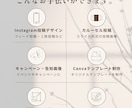 CanvaでSNS投稿デザインを制作します 伝えたい想いを、 「また見たくなるデザイン」へ。 イメージ2