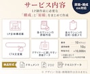 デザイナーに渡せるLP構成と原稿を作成します LP制作前の原稿作成をまるっと代行 イメージ3