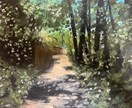 風景のクレヨン（オイルパステル）画を描きます 〜あなたの思い出の風景が絵になる〜ギフトやインテリアに最適! イメージ1