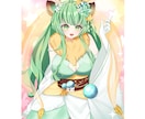１枚絵制作いたします キャラクターイラストの一枚絵を描きます！ イメージ6