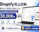 Shopify専門｜売れない原因を診断します 年商60億円運用会社が第三者視点で改善策を提示します イメージ1