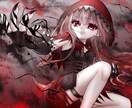 可愛いイラストからダークなイラストまで描けます 繊細で心に残るようなイラストをお届けいたします イメージ2