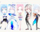 アニメ塗りのキャラ描きます TRPGや動画用のキャラにどうぞ！ イメージ2