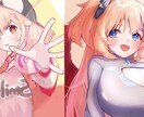 Vtuberさんやサムネイルなど描きます ほんわか系のイラストが得意です！ イメージ4