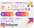 Instagram広告の運用アドバイスします Instagram広告の成果を最大化できる運用を行います イメージ1
