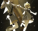 ぱきっとしたアニメ塗りに近い絵を作成します 歌ってみた、ボカロ楽曲などがメインです イメージ4