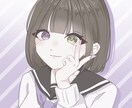 淡くて可愛いイラスト作成します アイコン、立ち絵、グッズ、歌ってみた等お任せください‼︎ イメージ4