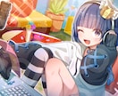お値下げ中！一枚絵などのイラストを制作します Vtuber様の動画やTRPGにもぴったり！ イメージ5