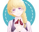 可愛い、かっこいいSNSなどのアイコンを作成します オリキャラも版権も可能です！配信者様にも◎ イメージ4