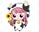 可愛い♡オリジナルちびキャラ・ミニキャラ描きます 猫耳やケモミミ♡アイコン用に！可愛いちびキャラを描きます！ イメージ6