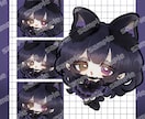 かわいいミニキャライラストお描きします short動画・サムネイル・アイコン等に！表情差分付き︎‪‪ イメージ9