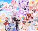 １枚絵や立ち絵など用途に沿ったイラストお描きします ❀あなたの理想をぜひイラストに❀ イメージ6