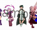 立ち絵、描きます キャラクターに命を宿しましょう。 イメージ4