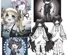 男女の動画用立ち絵描きます 複雑なキャラデザ完全無料で男女両方描けるのが魅力 イメージ1