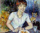 ゴッホ風リアル風　本格的絵画。外国人画家が描きます 〖油絵画〗写真から本格的西洋絵画、肖像画を描きます。 イメージ6