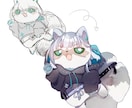 商業利用料込/ファンタジー系動物を描きます オリジナルキャラ(人間)の動物化OK/見積もり&初回ラフ無料 イメージ9