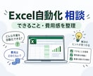 そのExcel作業、自動化できるか相談に乗ります 実現方法・進め方・費用感を一緒に整理します イメージ1