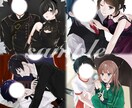 立ち絵・アイコン・1枚絵などの制作承ります TRPG用立ち絵やキャラデザからの制作可能です！ イメージ2