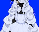 厚塗りで仄暗さのある可愛らしいイラストを描きます 仄暗くて可愛いイラストをお求めの方へ　サムネイル、一枚絵など イメージ8