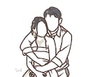 素敵な結婚式のお手伝いをします ウェディングイラスト 似顔絵 ウェルカムボード イメージ5