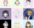 あなただけのオリジナルキャラアイコンを作ります 400種類以上のパーツから自由に組み合わせてカスタム！ イメージ1