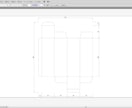 紙製パッケージCADデータ作成します CADデータ作成にお困りの方、代わりに作成します イメージ1