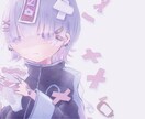 歌ってみたイラスト描きます 歌ってみた動画用に曲に合わせたイラストを描きます イメージ2