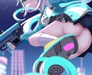 商用利用◎ 一枚絵であなたの活動をサポートします 動画サムネイル、アイコンなどに‼️背景付イラストを描きます イメージ4