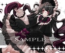 一枚絵・キービジュアル描きます 仄暗い雰囲気のイラストをご提供します⸜♡‪⸝‍ イメージ7