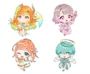 ゆるいミニキャラ描きます 商用OK◎動画素材・スタンプなど イメージ2