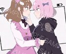 動画のサムネイル、MVイラストのご依頼請けてます あなたのキャラの魅力を引き出して描きます！ イメージ5