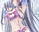 クオリティの高い一枚絵をお安く描きます 世界観のある一枚絵です。背景、表情差分付き！商用利用込み！ イメージ4