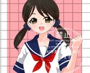 あなたを女子高生風にイメージしたアイコン描きます ★JKになりたいあなたの夢を叶えます★ イメージ4