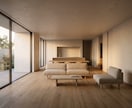 プロ顔負けの内観CGパースをセルフ制作できます プレゼンや広告に最適の高品質パース作成がご自身でも作れます イメージ2
