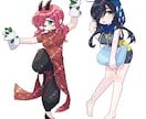 残り4枠！特別価格で立ち絵描きます TRPG、配信、ゲーム製作等立ち絵に イメージ3