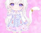 商用無料！アニメ調なミニキャライラスト作成します ファンタジーRPGゲーム作画経験あり！男女どちらも可◎ イメージ2
