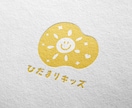 ゆっくり納期・低単価　優しくかわいいロゴ作ります 初稿2案、著作権譲渡込みのデータをお渡しします イメージ5