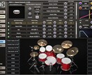ドラム音源作ります 打ち込み音源を必要としている方❗ イメージ1