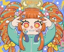 もちもちかわいいイラスト描きます CDジャケット、MV、Vtuber、プレゼント絵などなど！ イメージ2