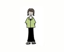 ゆる～いイラスト描きます ゆるくシンプルだけどなんかおしゃれ(*´-`)？ イメージ8