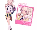 限定価格!こだわりの詰まったイラスト制作します 男女問わず幅広い彩色表現で高品質な一枚をお届けします イメージ4