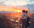 背景付き人物イラスト制作します 楽曲ジャケット、書籍の表紙、動画サムネ、ヘッダーなどに！ イメージ8