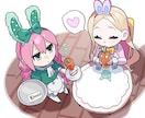 商用利用◎ 貴方だけの1枚絵を提供します ポップで魅力的なイラストでアイコンを鮮やかに イメージ4