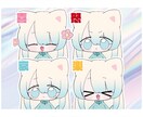 ぽよぽよ動くかわいいLiev2Dモデル作成します 【先着3名様】ぽよぽよ動くミニキャラで活動してみませんか？ イメージ2