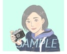 好印象を与える爽やかカラフルイラスト提案いたします SNSやアイコン商用利用可能です イメージ3