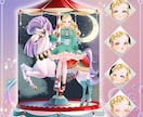 Live2Dキャラデザ〜モデリングまで制作します 高可動で破綻なし！可愛い姿でVTuberデビューしませんか？ イメージ2
