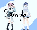 デザイン〜モデリングまで行います VTuberのデザインとモデリングのセットです イメージ2